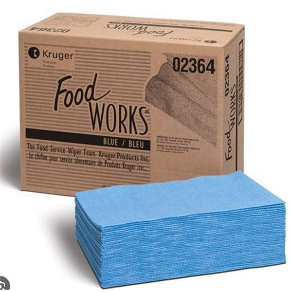 Kruger Food WORKS Blue Wipers Case