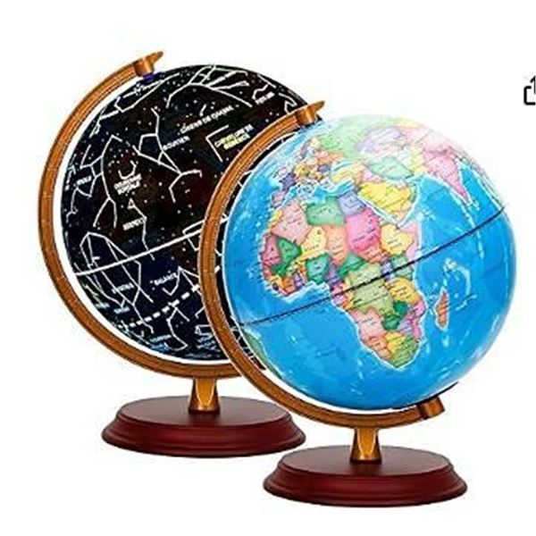 Exerz 20cm Illuminated Constellation Globe