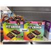 Image 2 : Lot of 2 - Fit Crunch Brownies and Protein Bars 18 x 40g