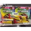 Image 3 : Lot of 2 - Fit Crunch Brownies and Protein Bars 18 x 40g