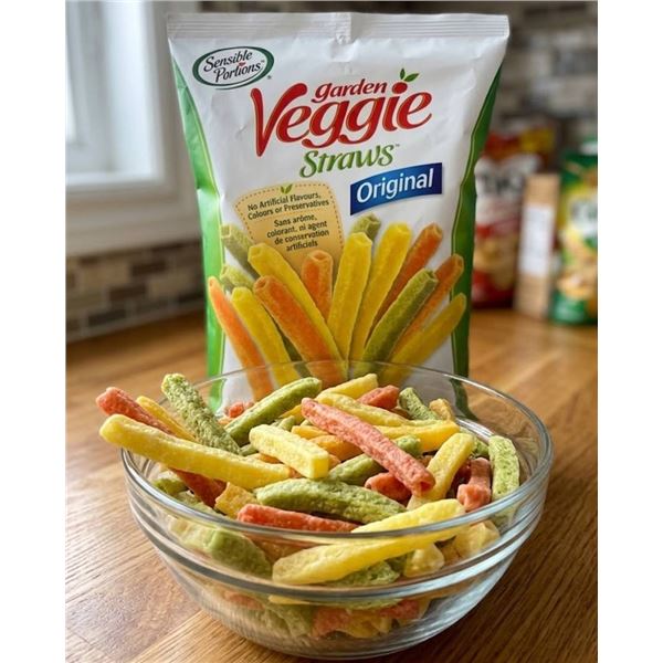Sensible Portions Veggie Straws Original 12x142g