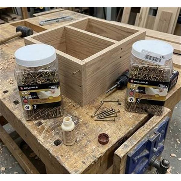 RELIABLE #8 All-Purpose Screws, 300 pcs