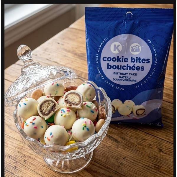 Mondelez Birthday Cake Cookie Bites 12x139g