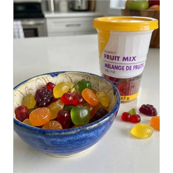 Gummy Fruit Mix, 165g x 12