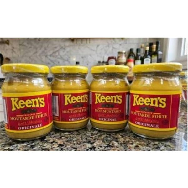 Keen's Prepared Hot Mustard 12 x 100ml