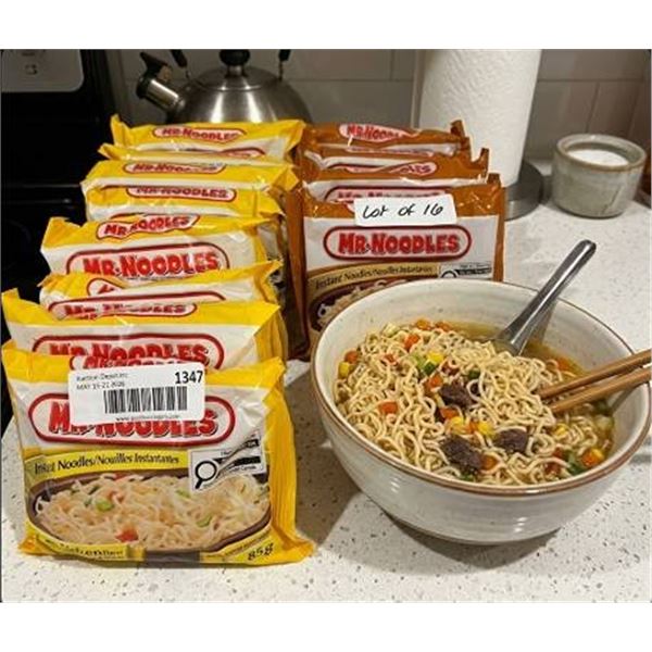 Mr. Noodles Beef Instant Noodles, 16 Pack