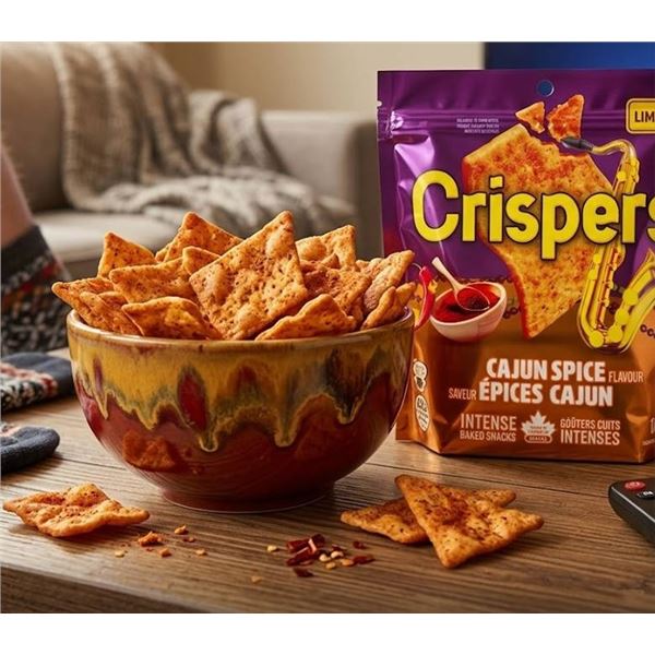 Crispers Cajun Spice 12 Pack 145g Each