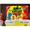 Image 2 : Sour Patch Kids Extreme 12 x 100g Boxes