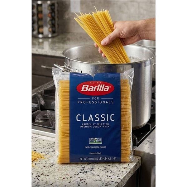Barilla Classic Spaghetti, 10 lb Bag