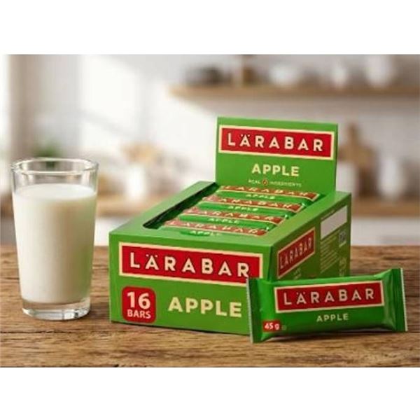Lot of 2 - Lärabar Apple Bar Box, 16 Count, 720g