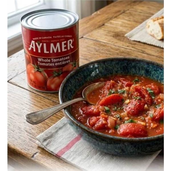 Aylmer Whole Tomatoes 8-Pack, 796 mL Each
