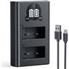 Image 1 : K&F Concept Camera Battery & Charger Set NP-W126