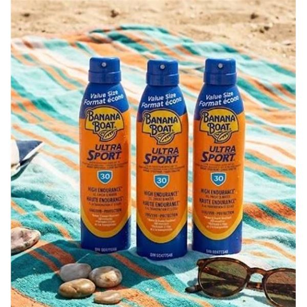 Banana Boat Ultra Sport Sunscreen SPF 30 3 x 226ml
