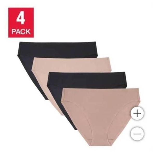 Halston Smoothwear Bikini 4 Pack XXL