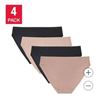 Image 1 : Halston Smoothwear Bikini 4 Pack XXL
