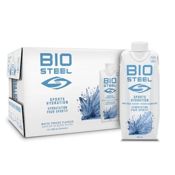 Biosteel Sports Drink 12-Pack White Freeze 12x500ml