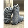 Image 3 : Blue Crocs Kids Rain Boots Size C10