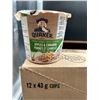 Image 3 : Quaker Apples & Cinnamon Instant Oatmeal 12x43g