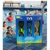Image 1 : TYR Junior Swim Goggles 3-Pack Age 10+
