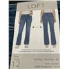 Image 3 : LOFT Bootleg Mid Rise Jeans, Size 12