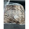 Image 2 : Faux Fur Coffee colored Throw 60x240cm