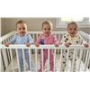 Image 1 : Pekkle 12M Baby Sleepers, Set of 3
