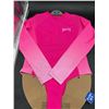 Image 2 : Roots Pink Long Sleeve One-Piece Swimsuit LG/10/12
