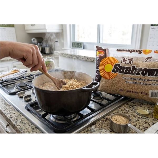 Sunbrown Calrose Brown Rice 5kg