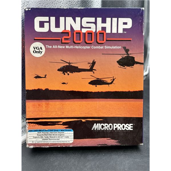 Gunship 2000 PC Game by MicroProse