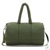 Image 1 : Mytagalongs Quilted Green Nylon Duffel Bag