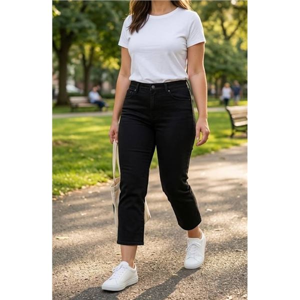 Santana Jeans Size 10 Black Denim Pants