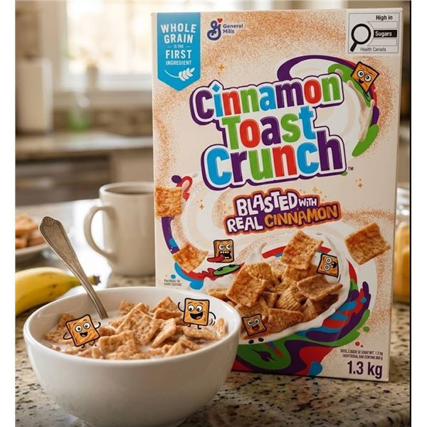 Cinnamon Toast Crunch Cereal 1.3 kg