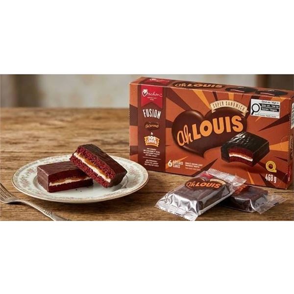 Vachon Ah Louis Super Sandwich Cakes, 2 Boxes x 468g