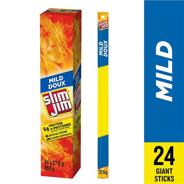 Slim Jim Snack Stick Variety Pack