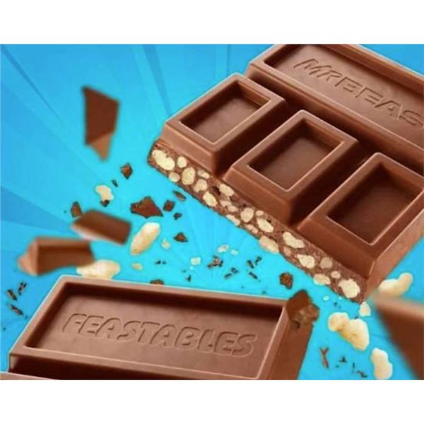MrBeast Milk Crunch Chocolate Bars 10 Pack