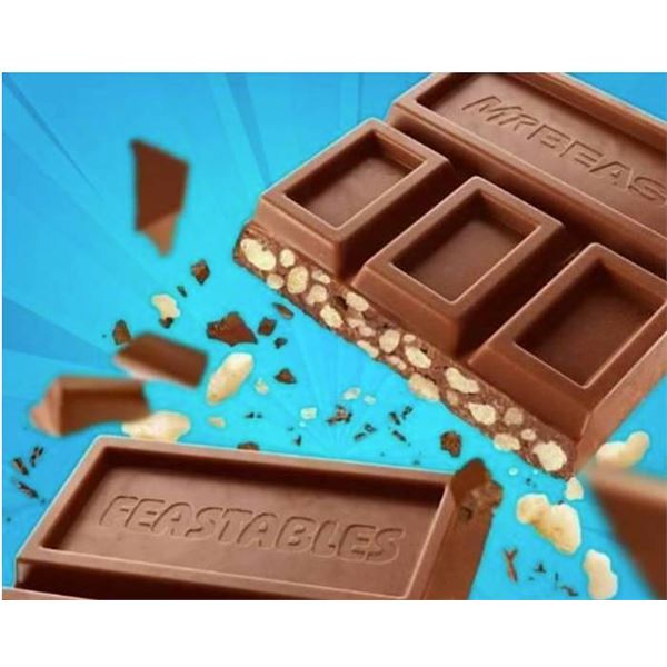 MrBeast Milk Crunch Chocolate Bars 10 Pack