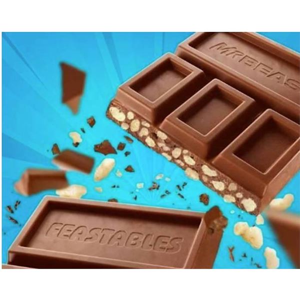 MrBeast Milk Crunch Chocolate Bars 10 Pack