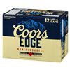 Image 1 : Coors Edge Non-Alcoholic Beer 12-Pack