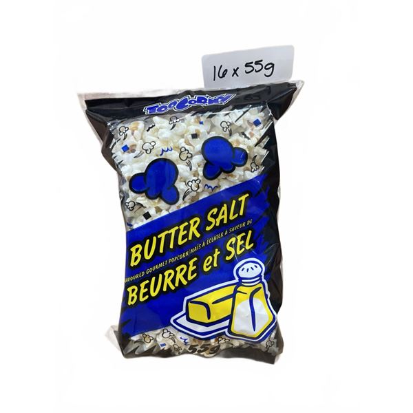 Topcorn Butter Salt Popcorn 55g Bag
