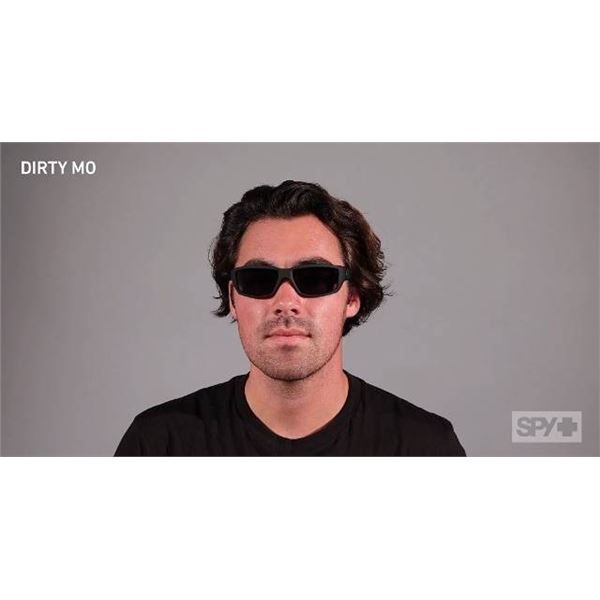 SPY Optic Dirty Mo Black Polarized Sunglasses
