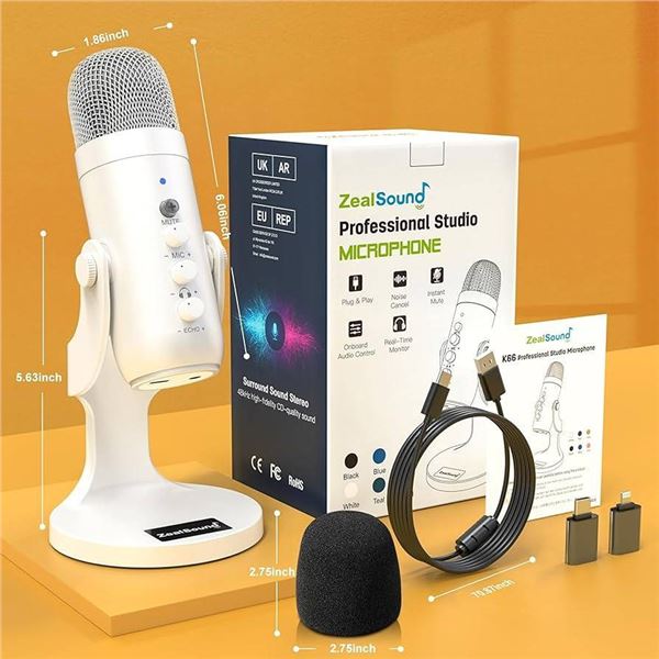 ZealSound Professional Studio Microphone