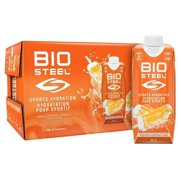 BioSteel Orange Cream 12-Pack Sports Drink
