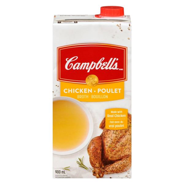 Campbell's Chicken Broth, 12 x 900ml