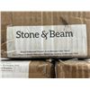 Image 3 : Lot of 3 - Stone & Beam Floral Embossed Planters Set