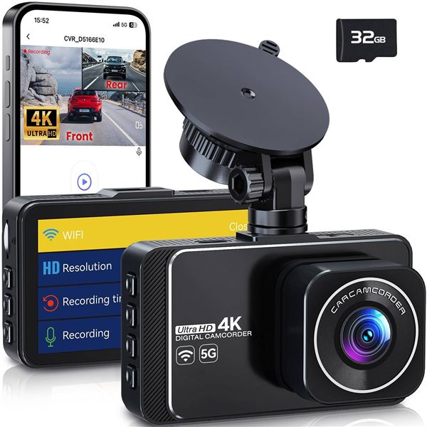 UltraHD Digital Dash Cam 3840x2160