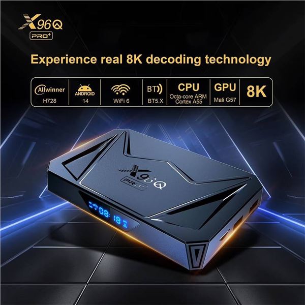 X96Q Pro Android 14 8K TV Box