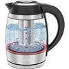 Image 1 : Chefman Dual Glass Electric Kettle 1.7L