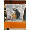 Image 2 : Chefman Dual Glass Electric Kettle 1.7L