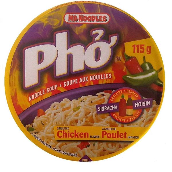 Mr. Noodles Pho Noodle Soup 12 Pack