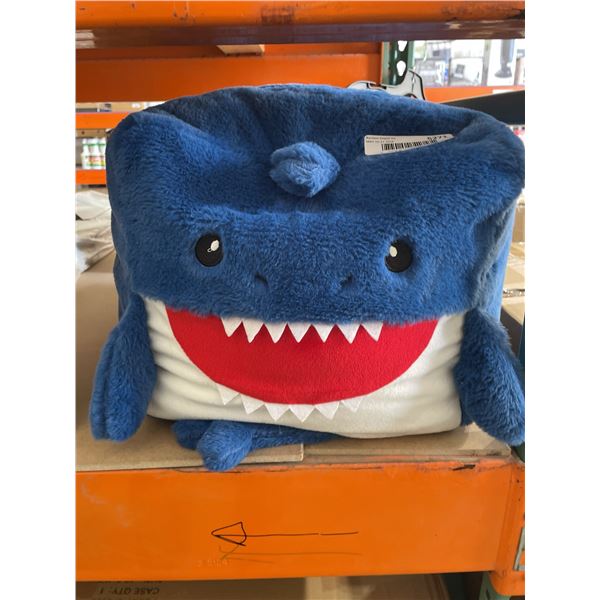 Plush Shark Cube Stuffed Toy
